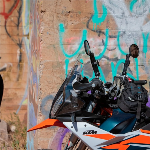 DoubleTake Mirror Miroir Dual Sport avec bras 3.5" de long - Récréashop
