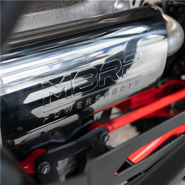 MBRP Powersports POLARIS Sport Slip-on Exhaust