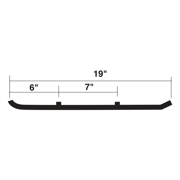 Kimpex Standard wear strip MOTO-SKI, SKI-DOO