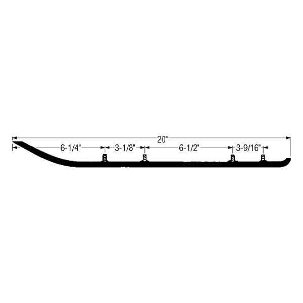 Kimpex Standard YAMAHA Wear Strip