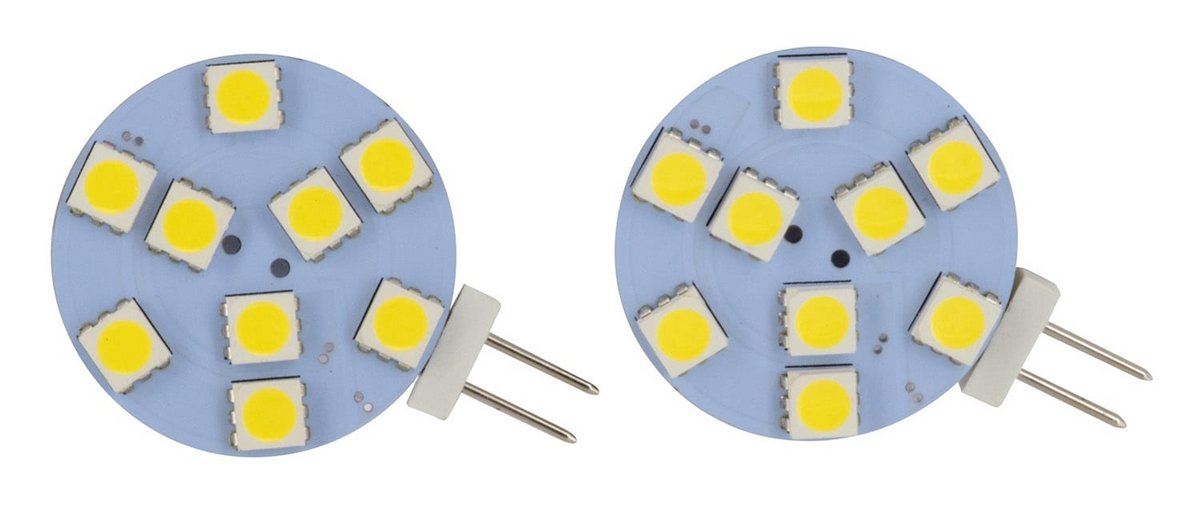 AMPOULE DISQUE LED PK2 BLANC FROID - Récréashop