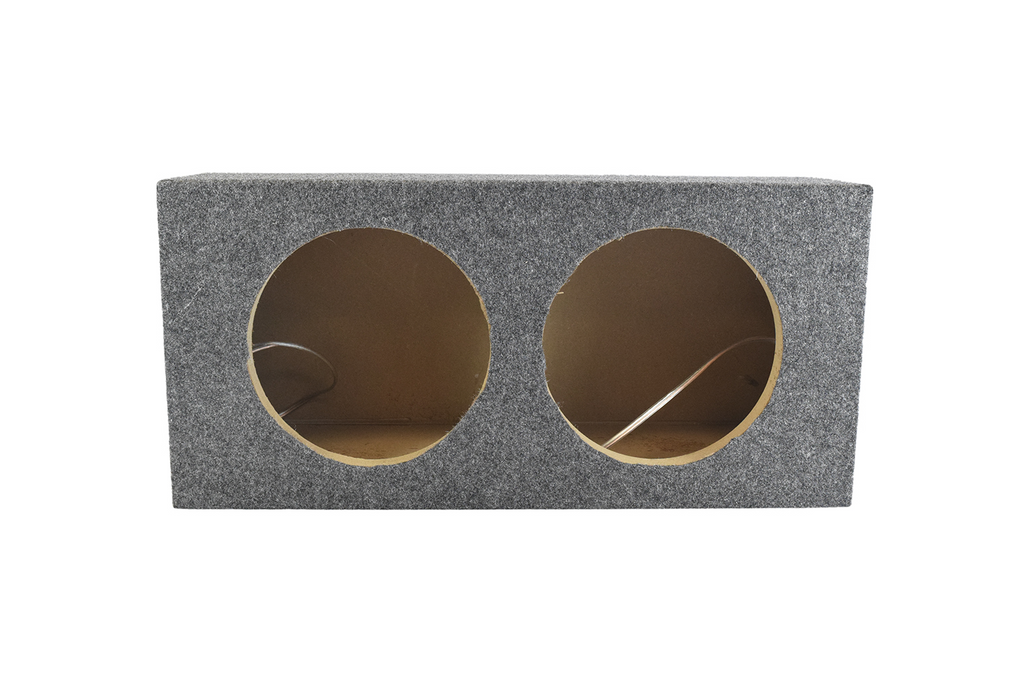 Boite caisson de basses  2 x 10" scellé 1.2cf avec cable - Récréashop