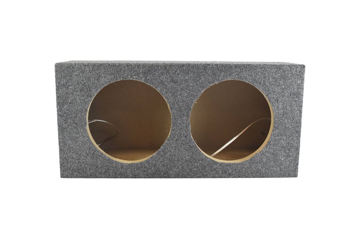 Boite caisson de basses  2 x 10" scellé 1.2cf avec cable - Récréashop