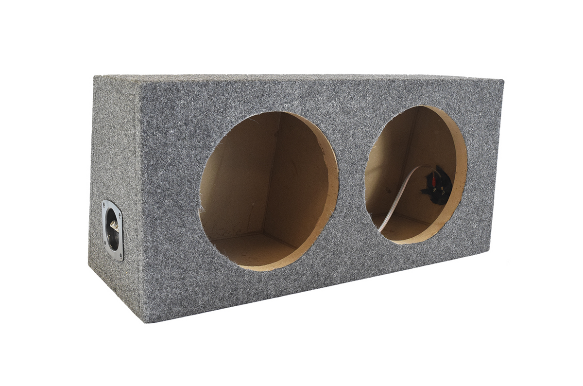Boite caisson de basses  2 x 10" scellé 1.2cf avec cable - Récréashop