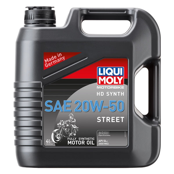 Liqui Moly Huile 4T synthétique Sport Street HD 20W50 - RecreaShop