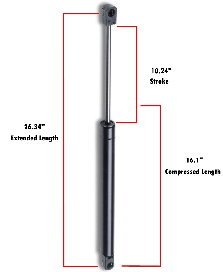 GAS PROP 100LB 26.34" EL, - Récréashop