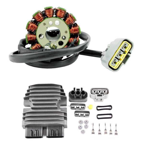 Kimpex HD Yamaha Aluminum Stator and Mosfet Voltage Regulator Kit - 345089