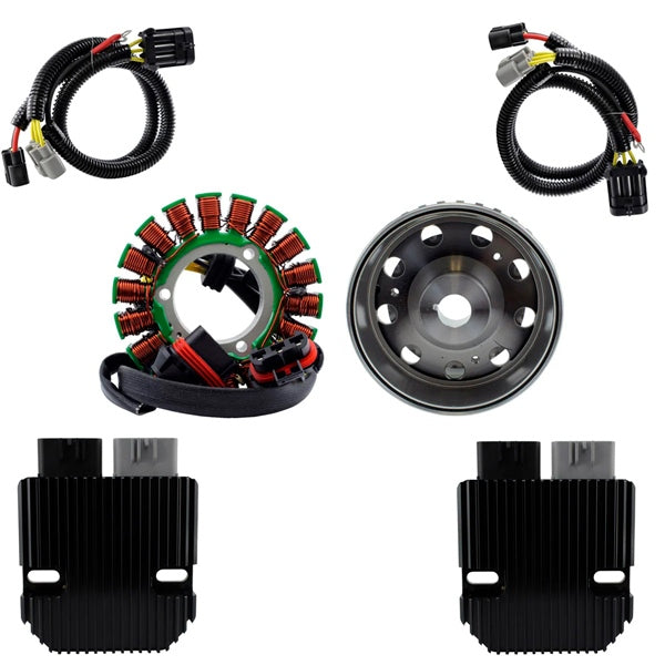 Kimpex HD Ensemble de stator SPLYT, régulateur et volant moteur HP POLARIS - 345609 - RecreaShop