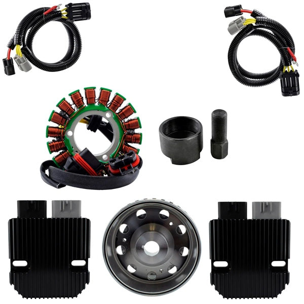 Kimpex HD Ensemble de stator SPLYT, régulateur Revolt, volant moteur et extracteur POLARIS - 345612 - RecreaShop