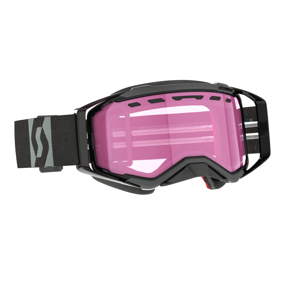 SCOTT Prospect Snowcross Lunettes Noir/Gris - Récréashop