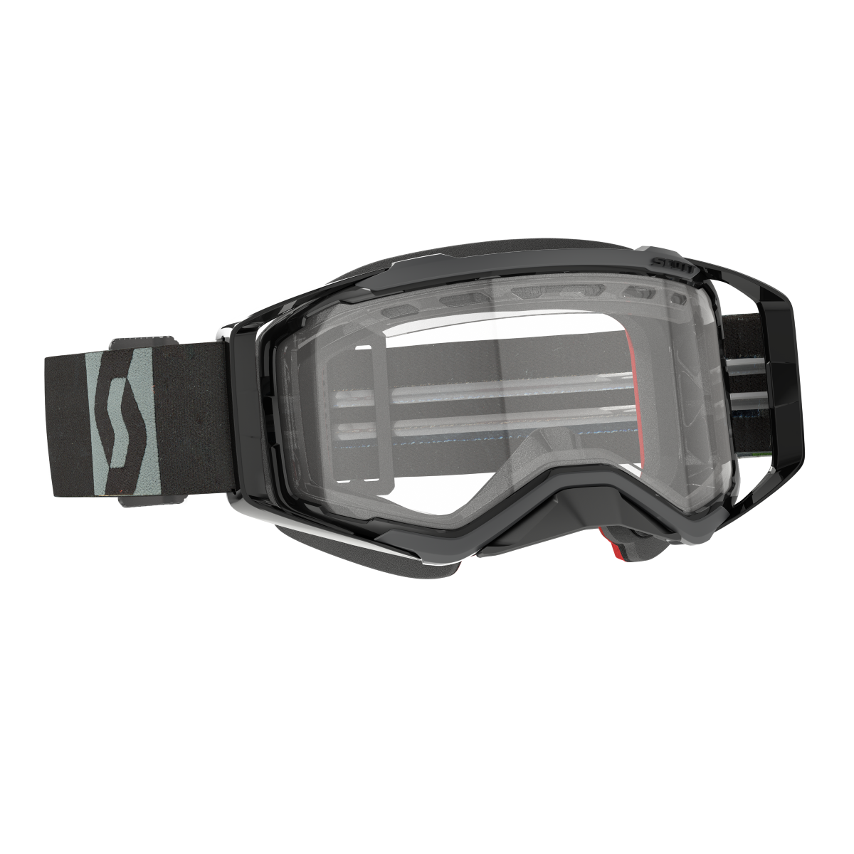 SCOTT Prospect Snowcross Lunettes Noir/Gris - Récréashop