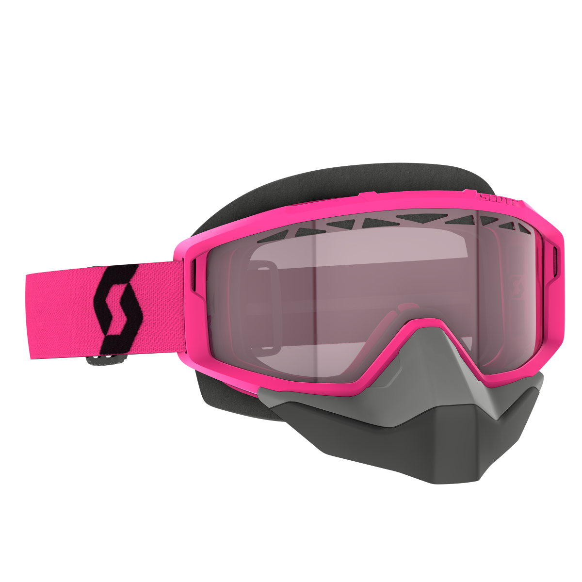 SCOTT Primal Snowcross Lunettes Rose/Noir - Récréashop