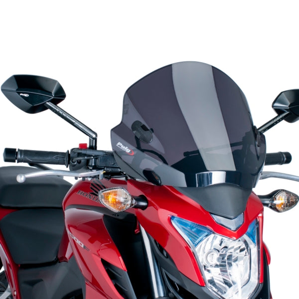 Puig Pare-brise Trend APRILIA, BMW, CAN-AM (BRP), DUCATI, HONDA, HUSQVARNA, INDIAN, KAWASAKI, KTM, KYMCO, MOTO GUZZI, MV AGUSTA, SUZUKI, TRIUMPH, YAMAHA, ZERO - Récréashop