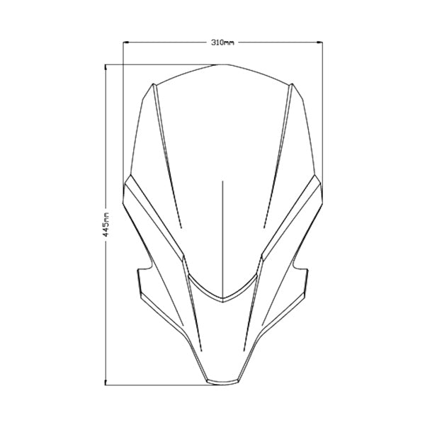 Puig Pare-brise touring Nouvelle génération YAMAHA - Récréashop