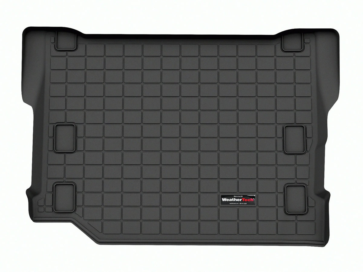 Tapis de coffre Cargo Liner derrière la 2e rangée noir WeatherTech Jeep Wrangler 4xe 2024-2025 (sans caisson d - Récréashop