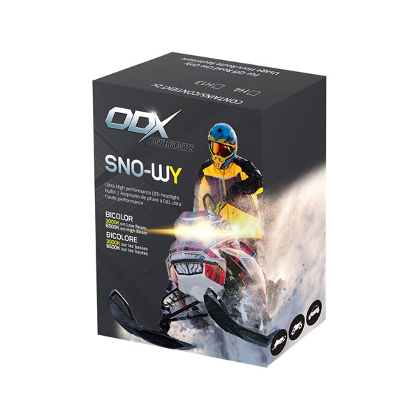 ODX Ampoule DEL bicolore SNO-WY H13 - RecreaShop
