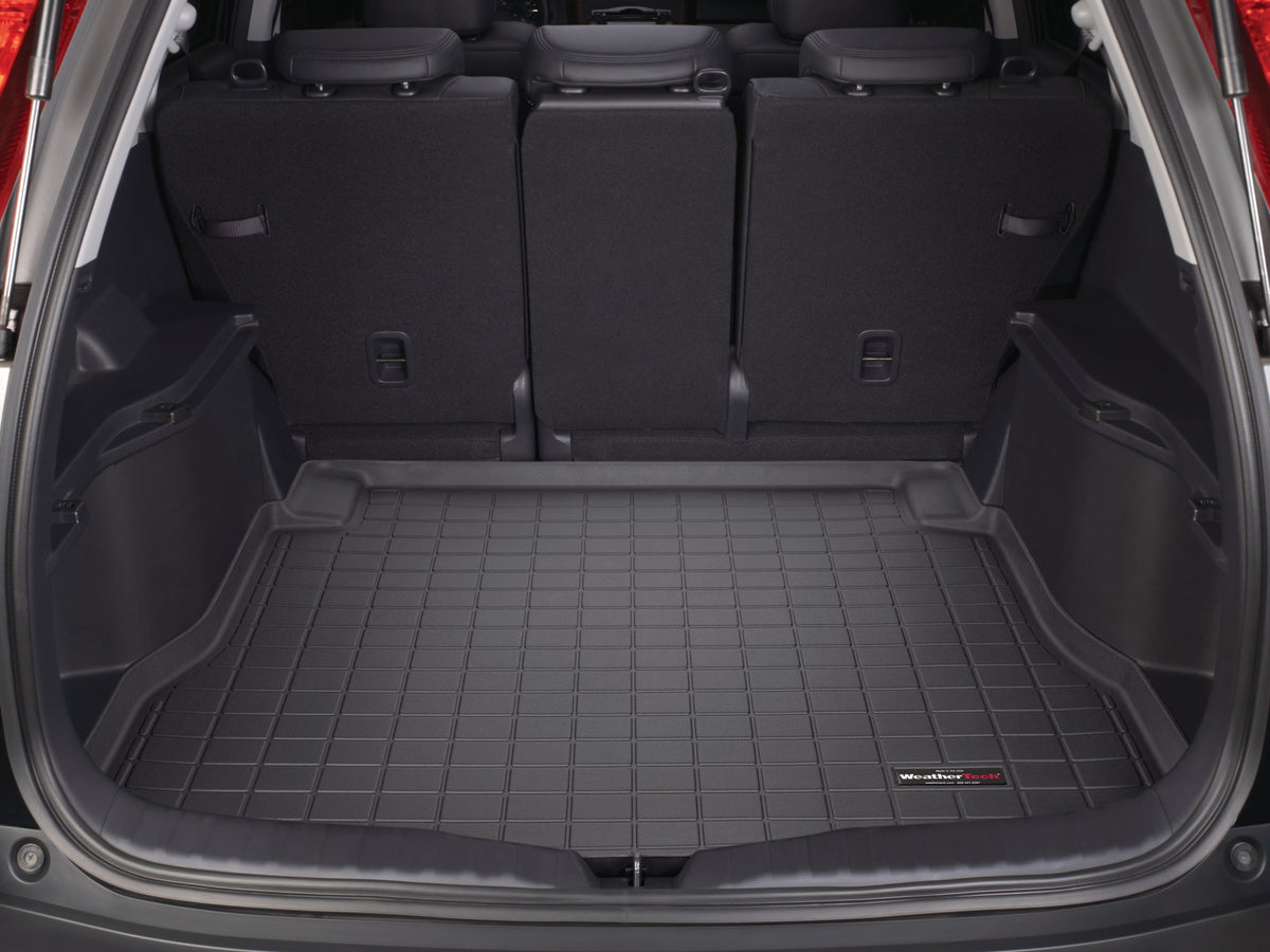 Tapis de coffre Cargo Liner derrière la 2e rangée noir WeatherTech Honda CR-V 2007-2011 - Récréashop