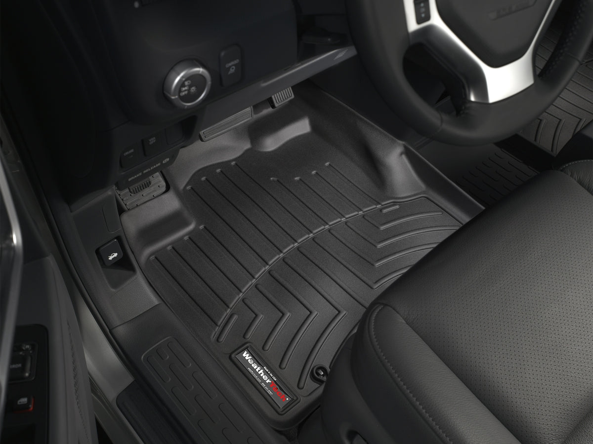 Tapis avant FloorLiner noir WeatherTech Honda Ridgeline 2006-2014 - Récréashop
