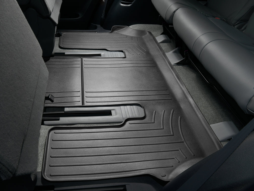 Tapis 3e rangée FloorLiner noir WeatherTech Toyota Sequoia 2008-2022 (selon la version, voir compatibilité) - Récréashop