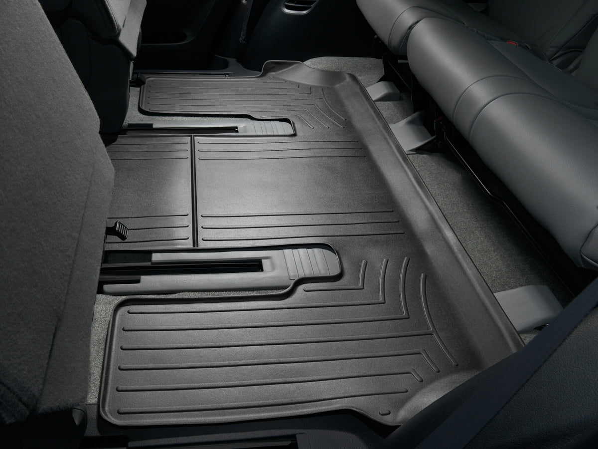 Tapis 3e rangée FloorLiner noir WeatherTech Toyota Sequoia 2008-2022 (selon la version, voir compatibilité) - Récréashop