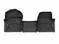 Tapis avant une pièce FloorLiner noir WeatherTech Ford F-250/F-350/F-450/F-550 2023-2026 (plancher tapissé, cabine simple seulement) - Récréashop