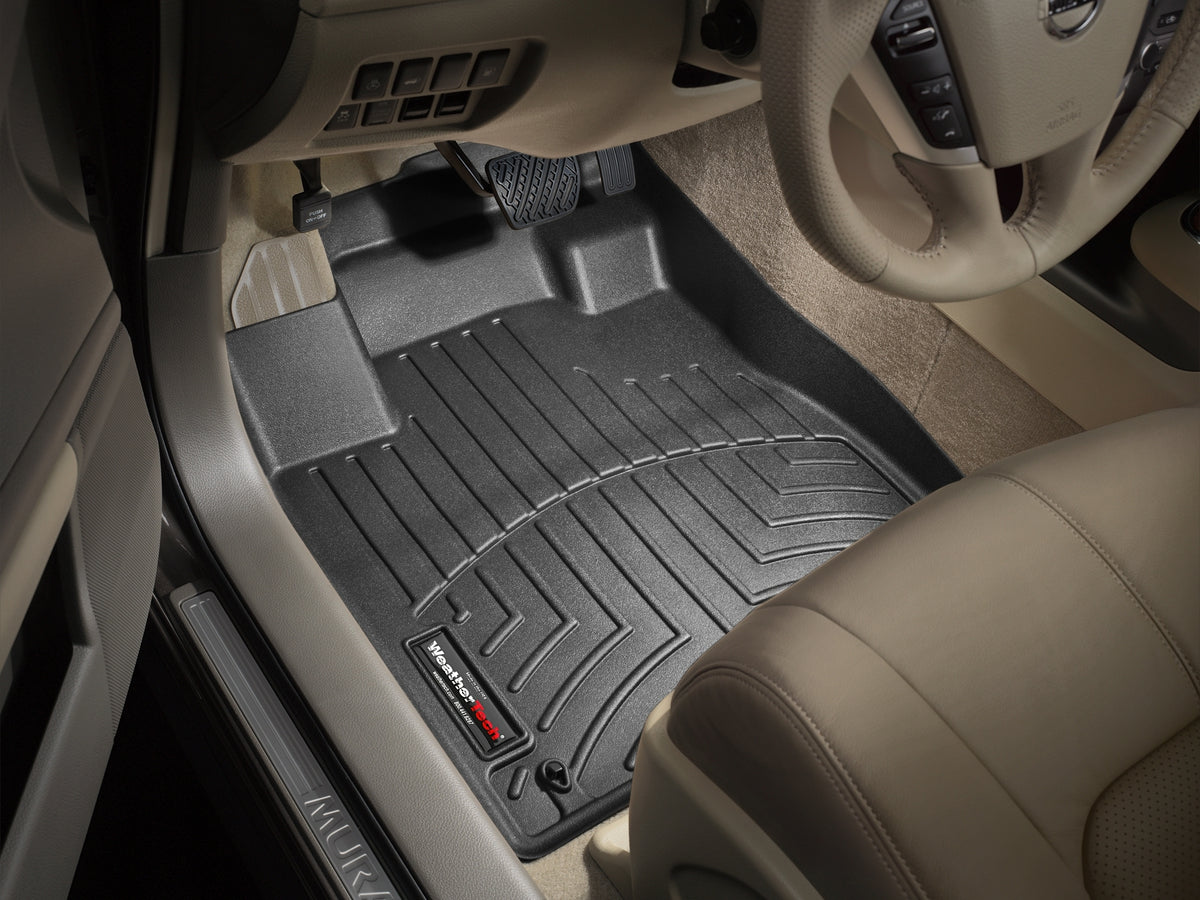 Tapis avant FloorLiner noir WeatherTech Nissan Murano 2009-2014 - Récréashop
