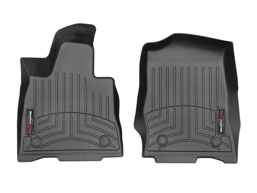 Tapis avant FloorLiner noir WeatherTech Lincoln Aviator 2020-2026 - Récréashop