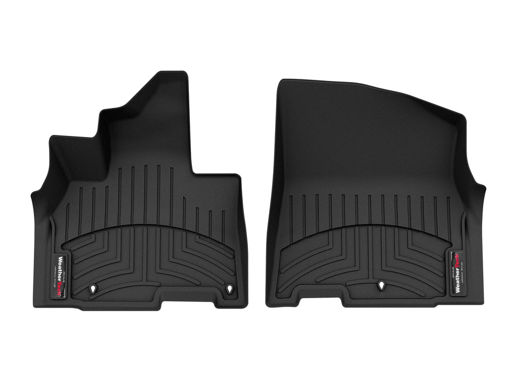 Tapis avant FloorLiner noir WeatherTech Kia Carnival 2022-2027 - Récréashop