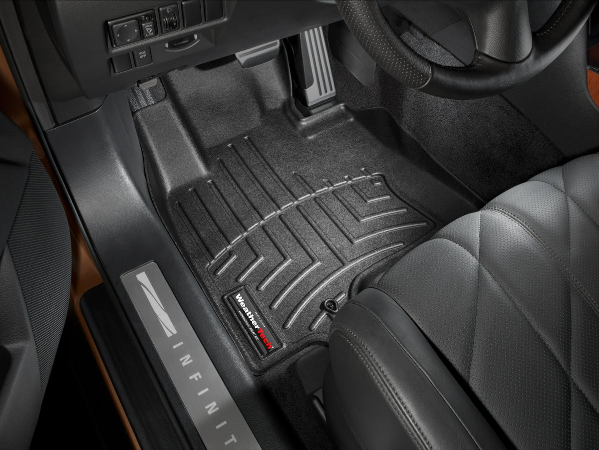 Tapis avant FloorLiner noir WeatherTech Infiniti FX 2009-2013 / Infiniti QX70 2014-2017 - Récréashop