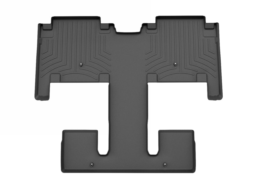 Tapis 2e et 3e rangées FloorLiner noir WeatherTech Kia EV9 2024-2026 - Récréashop