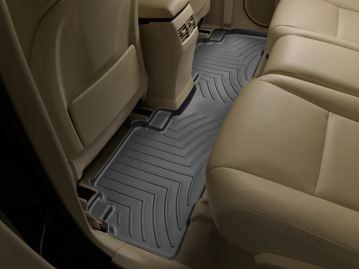 Tapis arrière FloorLiner noir WeatherTech Lexus RX 2010-2015 - Récréashop