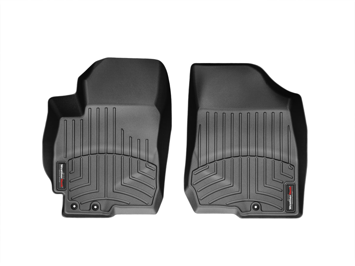 Tapis avant FloorLiner noir WeatherTech Kia Forte 2010-2013 (berline ou hatchback seulement) - Récréashop