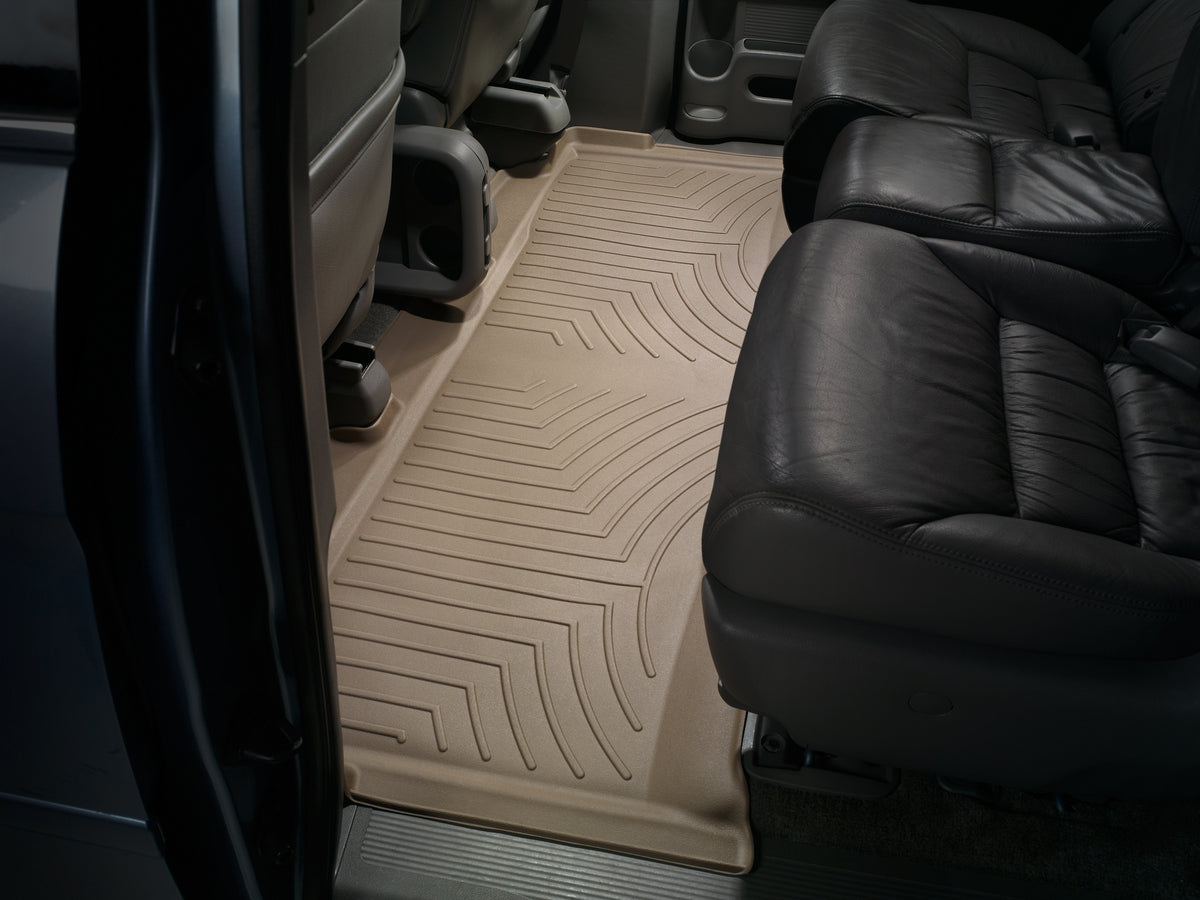 Tapis arrière FloorLiner beige WeatherTech Honda Odyssey 2005-2010 - Récréashop