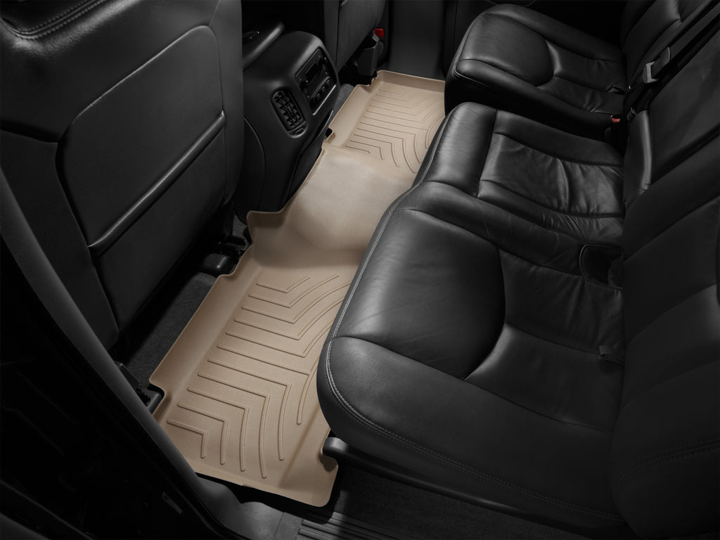 Tapis arrière FloorLiner beige WeatherTech Chevrolet Suburban 2000-2006 et autres véhicules - Récréashop