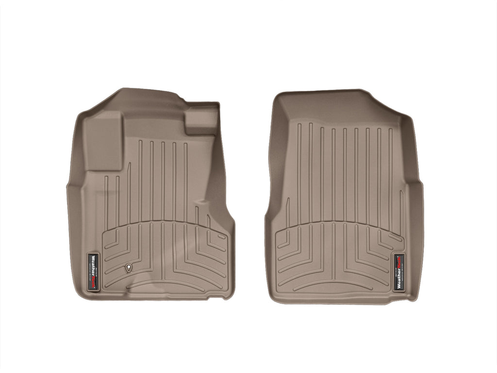 Tapis avant FloorLiner beige WeatherTech Honda CR-V 2005-2006 (transmission automatique seulement) - Récréashop