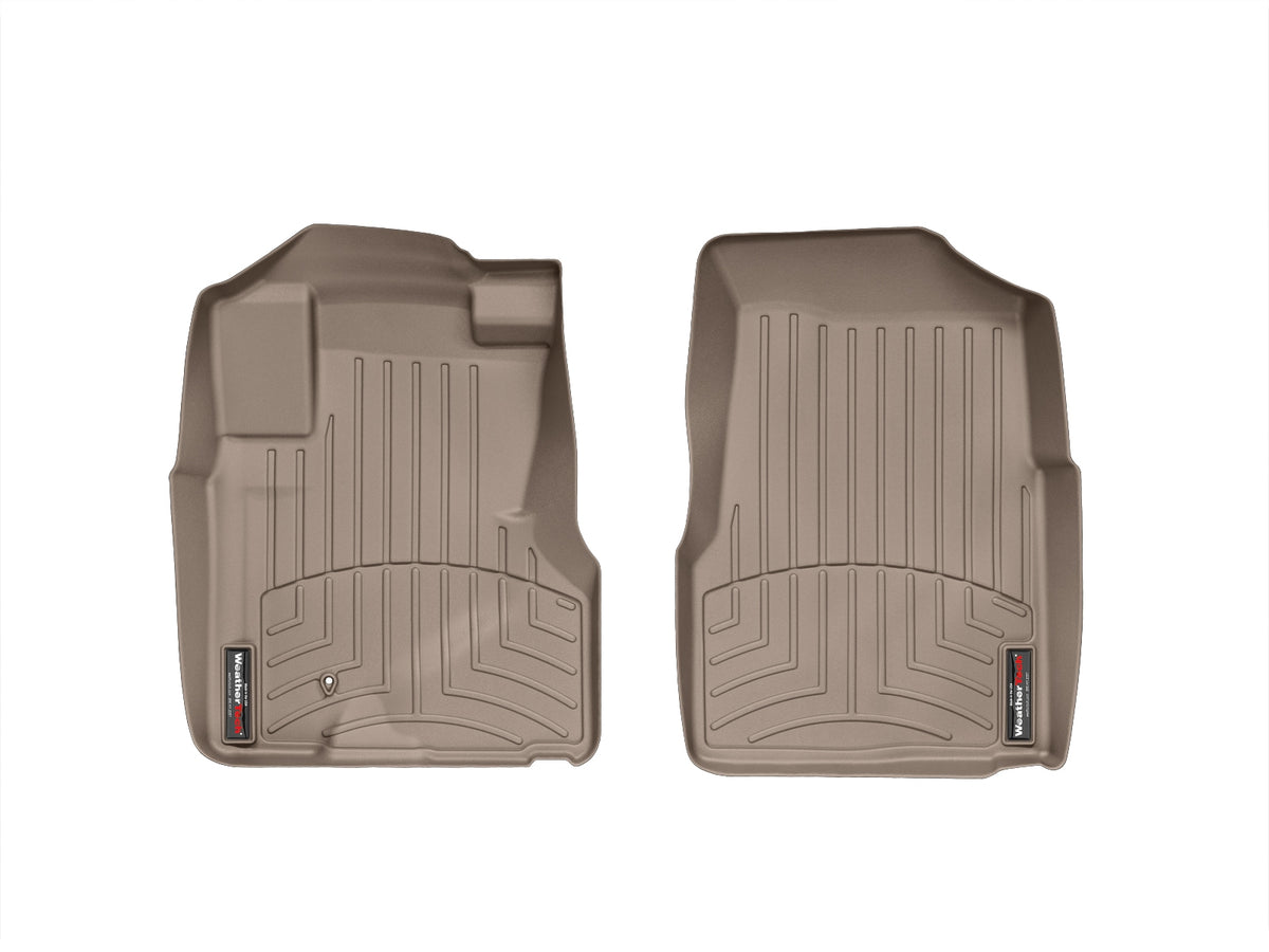 Tapis avant FloorLiner beige WeatherTech Honda CR-V 2005-2006 (transmission automatique seulement) - Récréashop