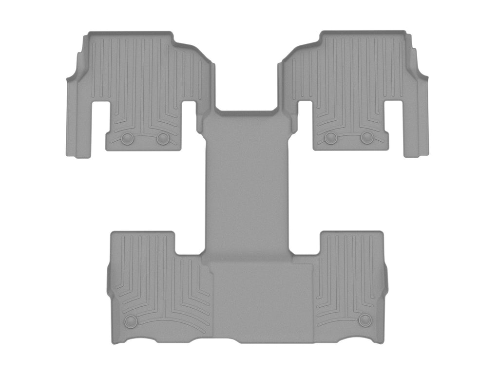 Tapis 2e et 3e rangées FloorLiner gris WeatherTech Jeep Wagoneer 2022-2025 et autres véhicules (7 passagers seulement) - Récréashop