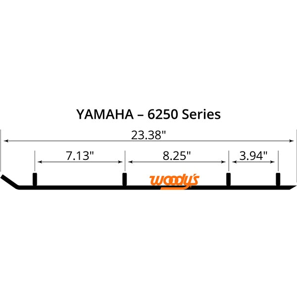 WOODYS Lisse au carbure Trail Blazer IV YAMAHA - RecreaShop