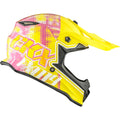 CKX Casque Hors-Route TX019Y Gleam - Sans lunette Jaune, Rose - RecreaShop