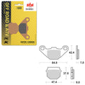 SBS EVO SINTER BRAKE PAD (6280544100)