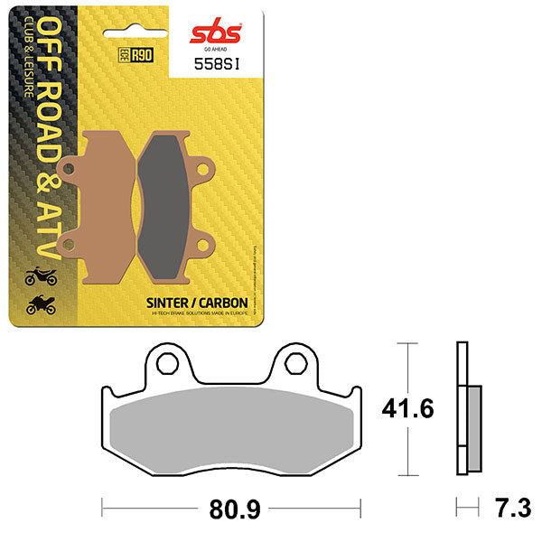 SBS ATV/UTV SINTERED BRAKE PAD (6240558100)