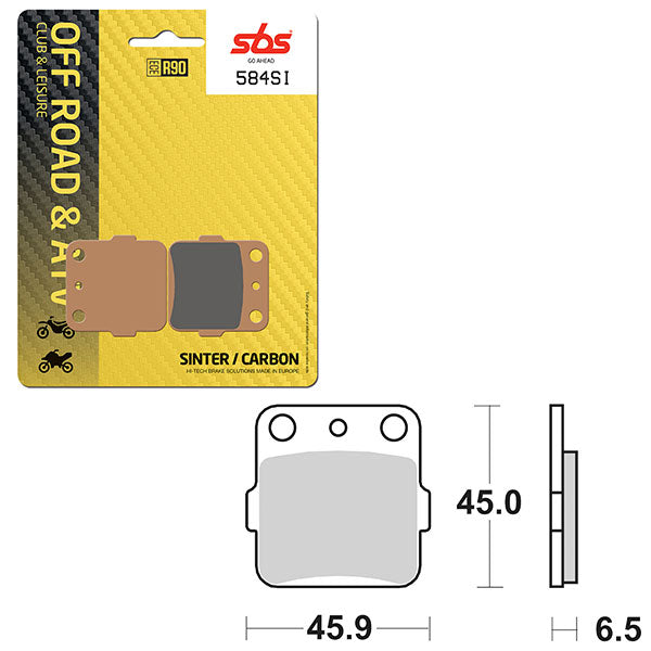 SBS ATV/UTV SINTERED BRAKE PAD (6240584100)