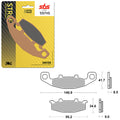 SBS PERFORMANCE HS SINTER BRAKE PAD (6250597100)