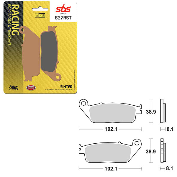 SBS ROAD RACING & TRACKDAYS SINTERED BRAKE PAD (6470627100)
