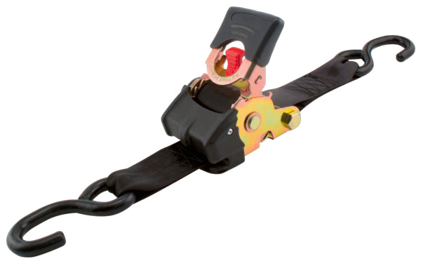 Courroies à cliquet rétractables Re-Tractable 2 po x 6 pi noires, rupture 4 000 lb, la paire, Erickson (34414)