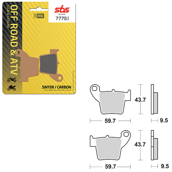 SBS ATV/UTV Sintered Brake Pad (6240777100)