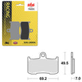 SBS DUAL CARBON FRONT BRAKE PAD FOR RACE USE ONLY (6290782100)