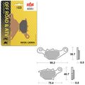 SBS ATV/UTV SINTERED BRAKE PAD (6240820100)