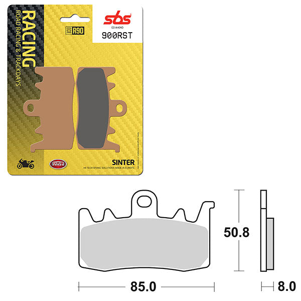 SBS ROAD RACING & TRACKDAYS SINTERED BRAKE PAD (6470900100)