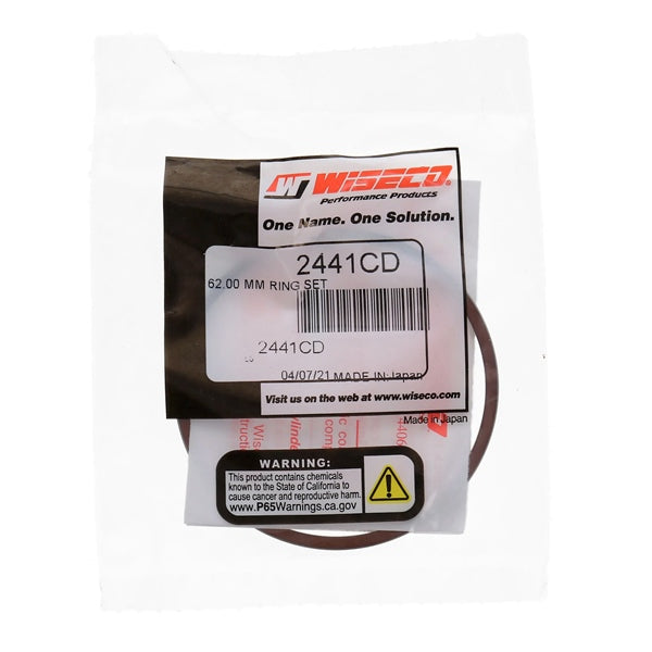 Wiseco Piston Ring Set for KAWASAKI, MOTO-SKI, SKI-DOO, SUZUKI